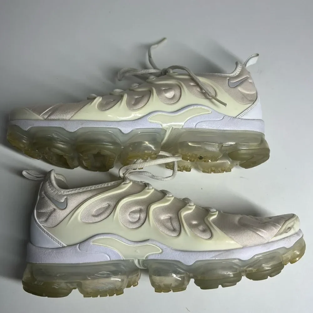 Nike Air VaporMax Plus White Platinum 2018 Men's Size 9,5 924453-100